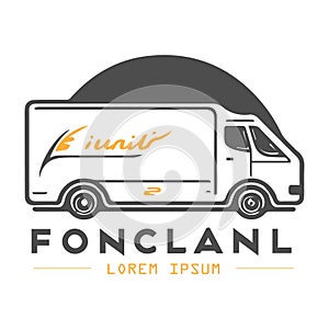 Logistic company logo