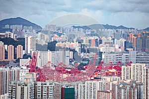 Logistic Terminal within urban area, Tsuen Wan, Hong Kong