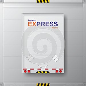 Logistic transport business corporate Identity Templates for flyers brochure report.