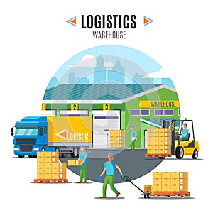 Logistic Warehouse Template