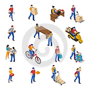 Logistics And Delivery Icons Set