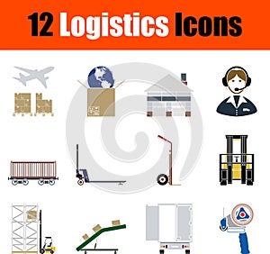 Logistics Icon Set