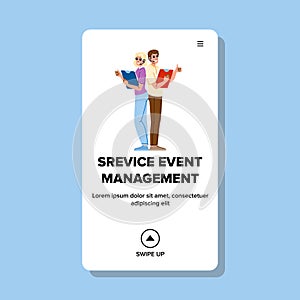 logistics service event management vector