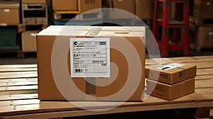 logistics shipping package