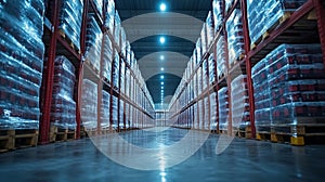 Logistics Warehouse for Efficient Storage and Distribution of Perishable Goods Under Climate Controlled Conditions