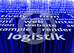 Logistik concept