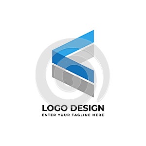 Creative abstract logo vector image for business