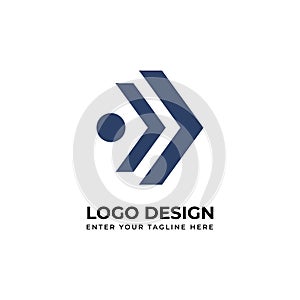 Creative abstract logo vector for business