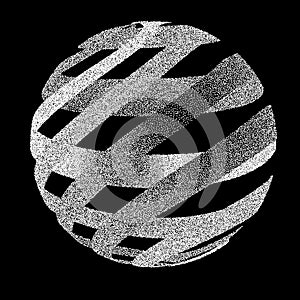 Logo 3D Dotted Spere