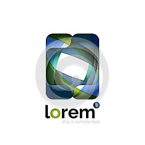 Logo, abstract geometric icon