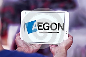 Aegon financial services company logo