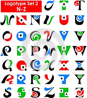 Logo Alphabet Set/eps