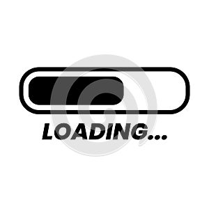 Loading Screen Icon Vector in EPS 10