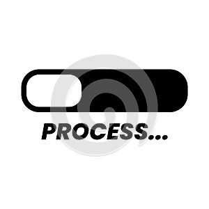 Loading Screen icon vector in EPS 10