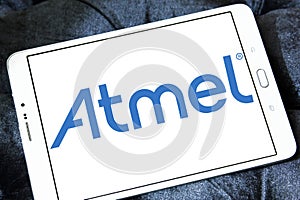 Atmel semiconductors company logo