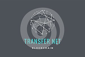 Logo for blockchain technology