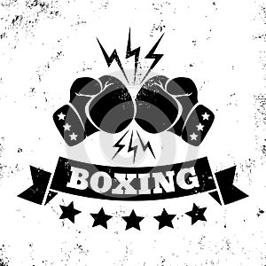 Logo for a boxing