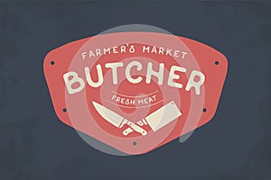 Logo of Butcher meat shop