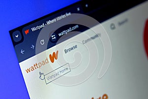 Wattpad online publishing platform