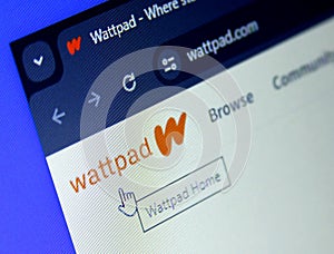 Wattpad online publishing platform
