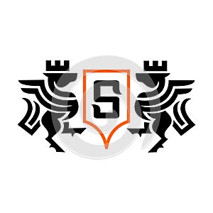 Logo Pegasus Letter S