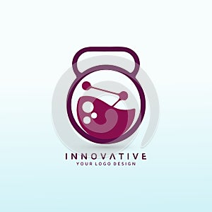 Logo for chemical industry template
