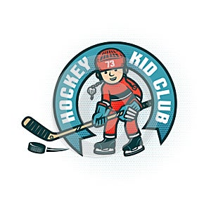 Logo of the children`s hockey club