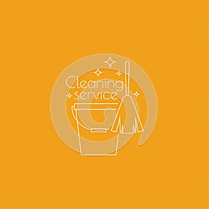 Logo cleaning service