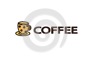 Logo cofee: logo cop