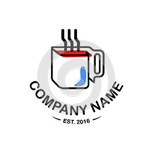 Logo for coffee or tea shop