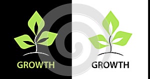 Logo company engaged in the cultivation of plants.