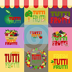 logo of the company fruit tutti frutti fresh photo