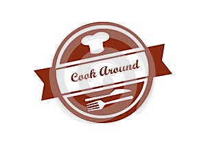 Logo for cooking company or restaurants photo