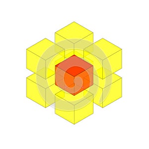 Logo cubes