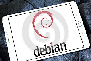 Debian computer operating system logo