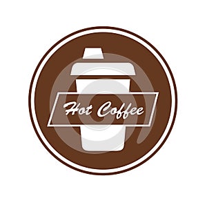 Logo design for coffee shop, cafe, coffee house.