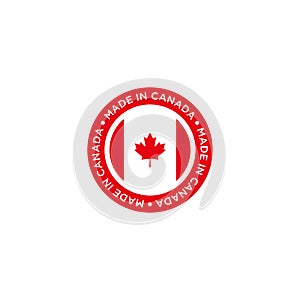 Logo design concept made in canada