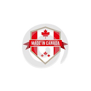Logo design concept made in canada