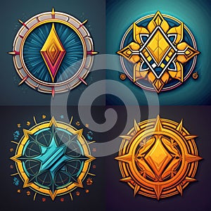 Logo iteration and experimentation on isolated