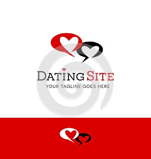 Logo design for dating related website