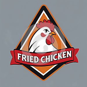 Crispy Fried Chicken Logo Design