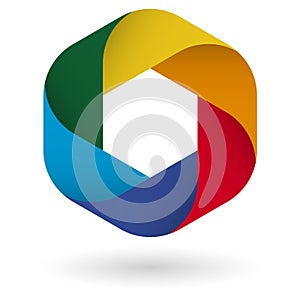 Logo design in six colors