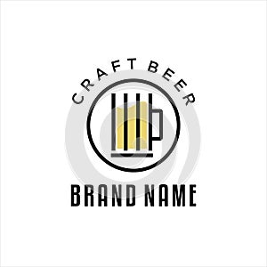 Logo design templates for craft beer, bars, pubs, breweries