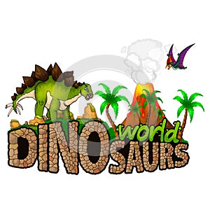 Logo Dinosaurs World.