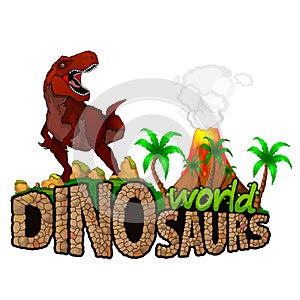 Logo Dinosaurs World.