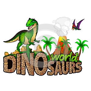 Logo Dinosaurs World.