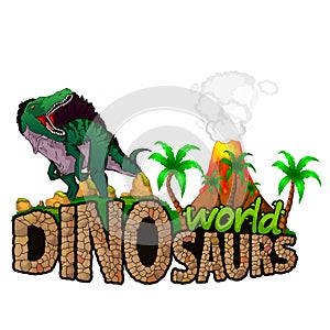 Logo Dinosaurs World.