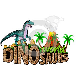 Logo Dinosaurs World.