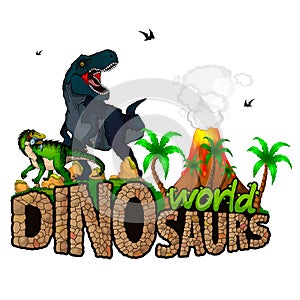 Logo Dinosaurs World.
