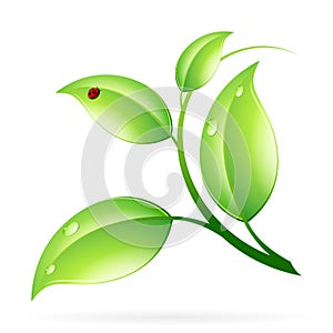 Logo Ecology Concept